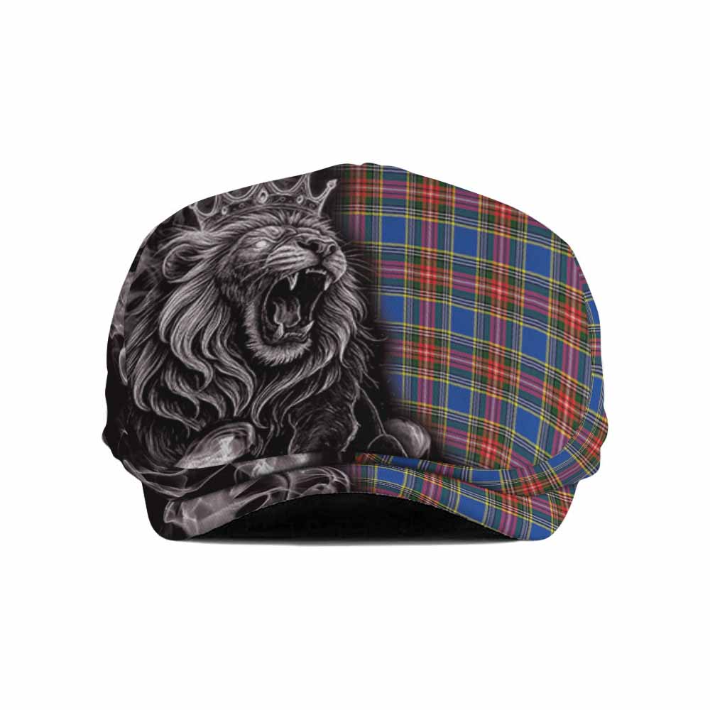 MacBeth (McBeth) Tartan Flat Cap, Jeff Cap Roaring Lion Heritage Flat Cap - Tartan Vibes Clothing