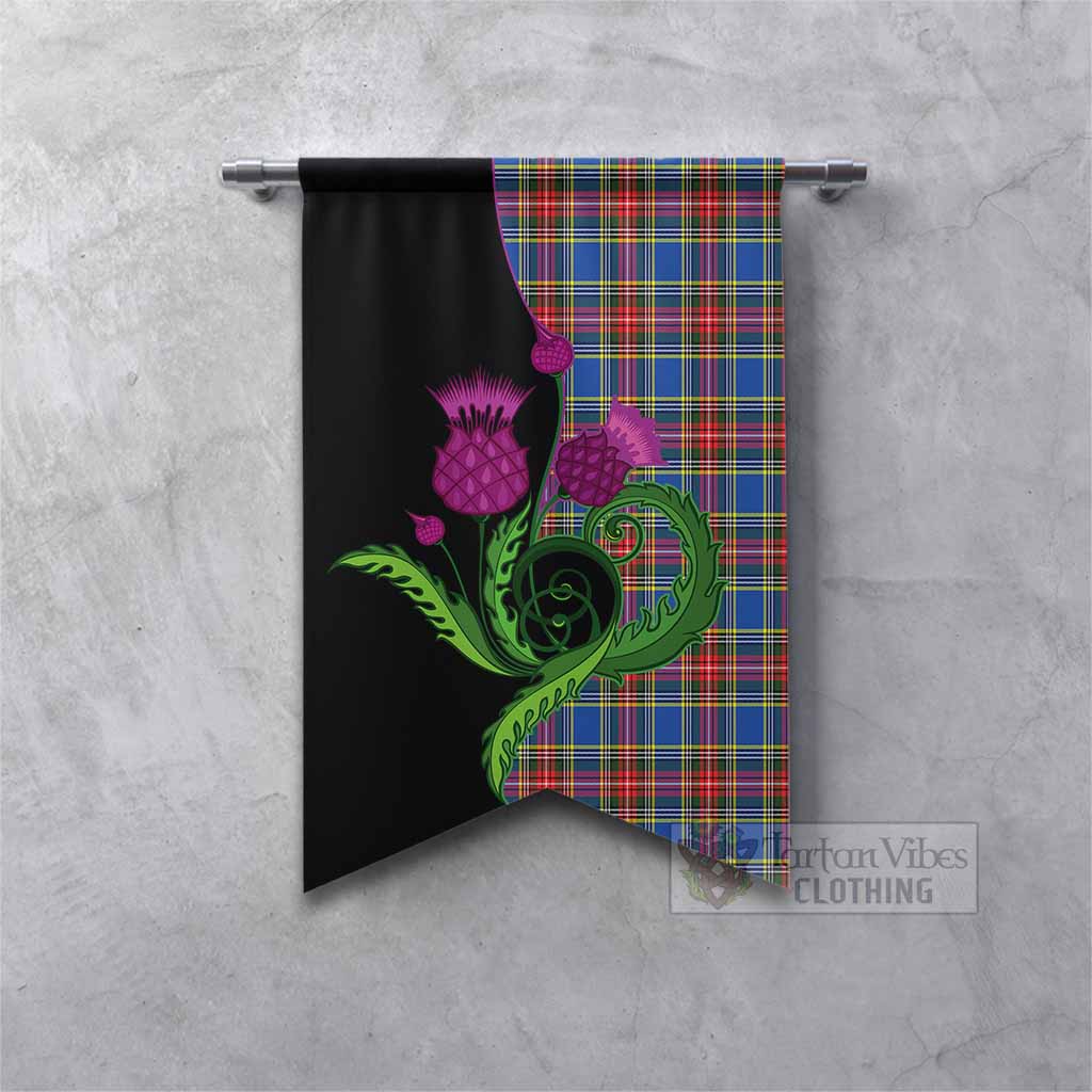 MacBeth (McBeth) Tartan Gonfalon Traditional Scottish Thistle Fishtail - Tartan Vibes Clothing