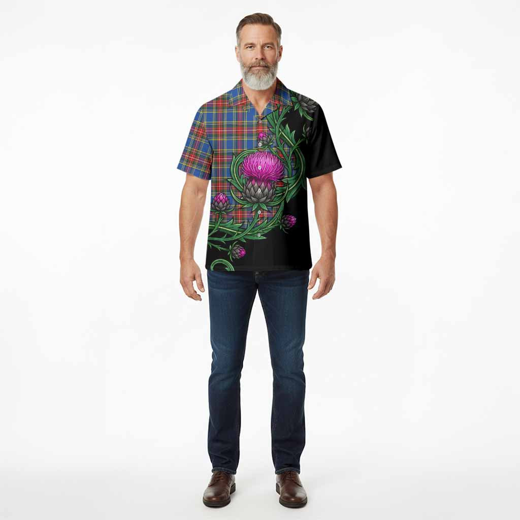 MacBeth (McBeth) Tartan Hawaiian Shirt Resilient Scottish Thistle - Tartan Vibes Clothing