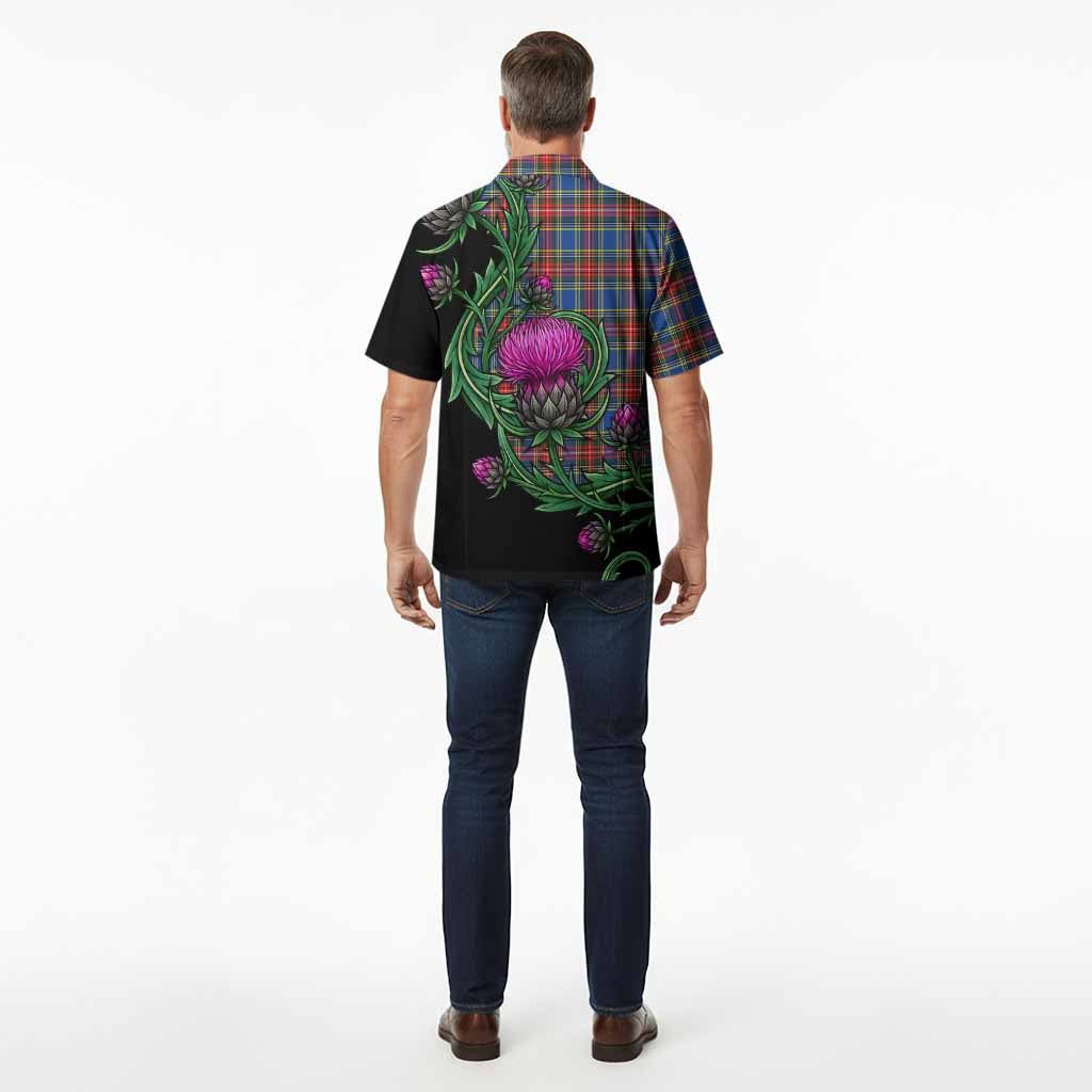 MacBeth (McBeth) Tartan Hawaiian Shirt Resilient Scottish Thistle - Tartan Vibes Clothing