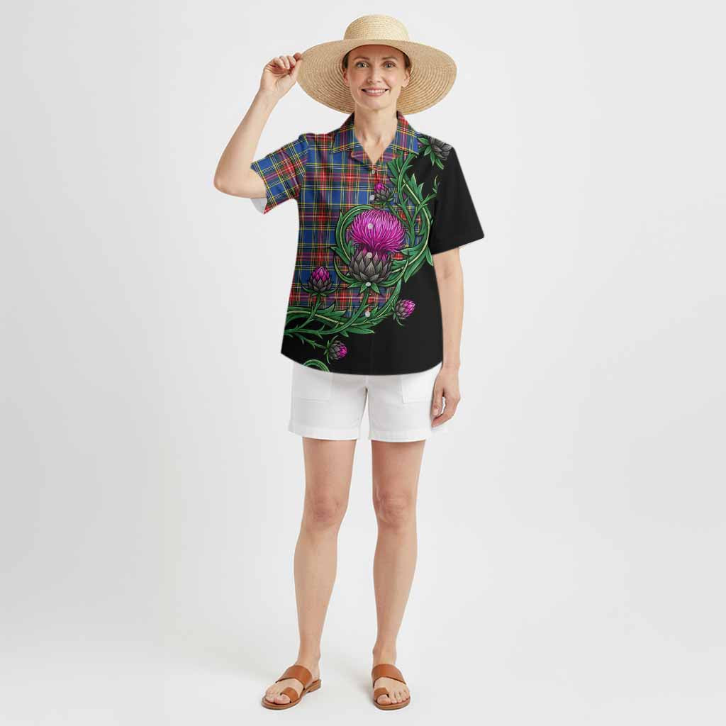 MacBeth (McBeth) Tartan Hawaiian Shirt Resilient Scottish Thistle - Tartan Vibes Clothing