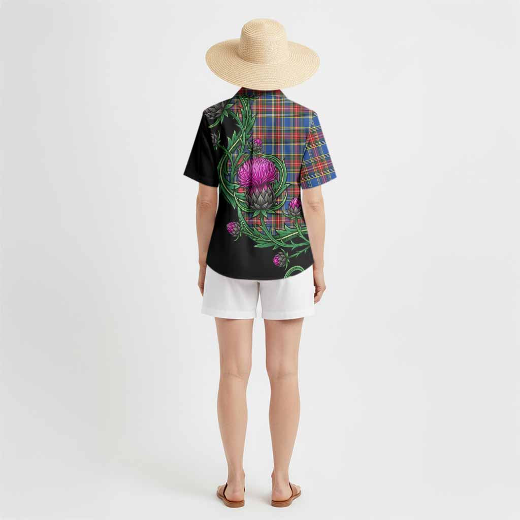 MacBeth (McBeth) Tartan Hawaiian Shirt Resilient Scottish Thistle - Tartan Vibes Clothing
