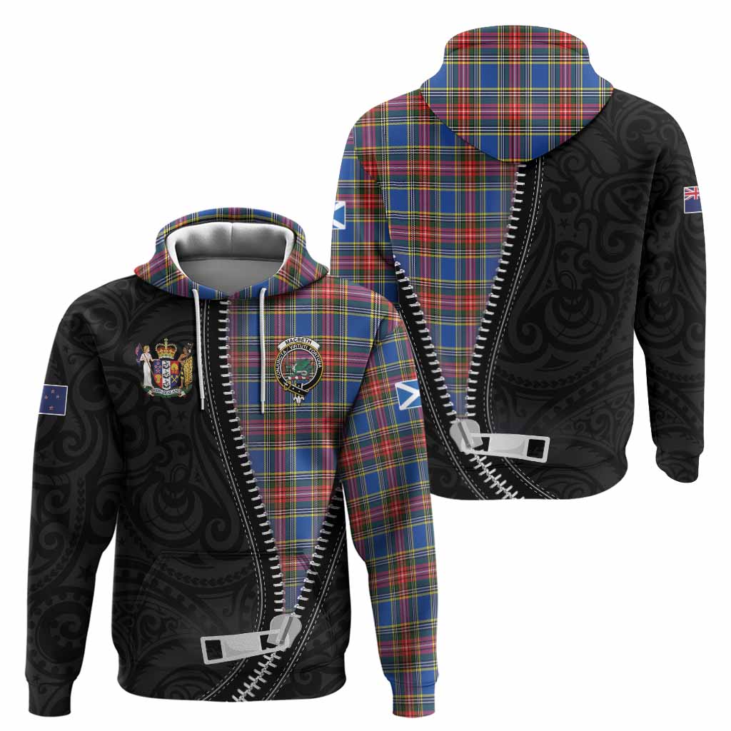 MacBeth (McBeth) Tartan Hoodie New Zealand Pattern Unique Zipper Stylized