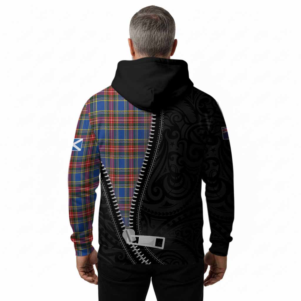 MacBeth (McBeth) Tartan Hoodie New Zealand Pattern Unique Zipper Stylized