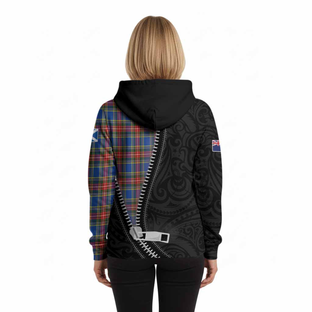 MacBeth (McBeth) Tartan Hoodie New Zealand Pattern Unique Zipper Stylized