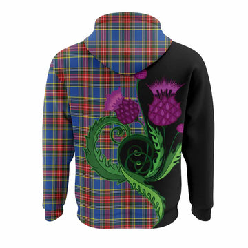 MacBeth (McBeth) Tartan Hoodie Traditional Scottish Thistle