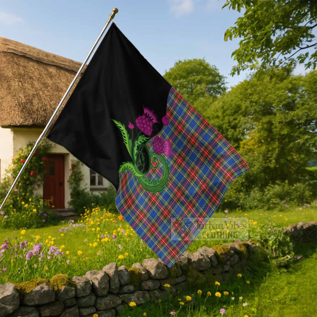 MacBeth (McBeth) Tartan House Flag Traditional Scottish Thistle - Tartan Vibes Clothing