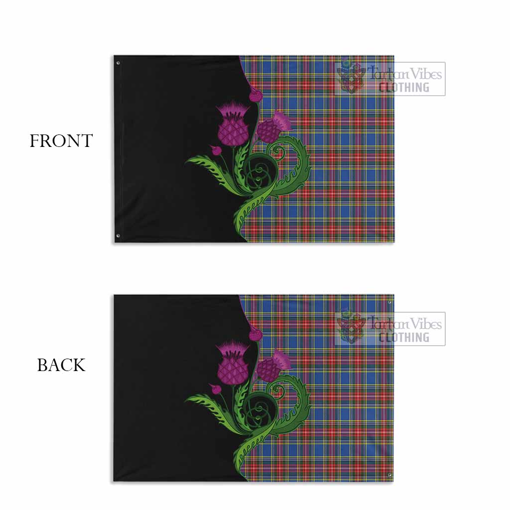 MacBeth (McBeth) Tartan House Flag Traditional Scottish Thistle - Tartan Vibes Clothing