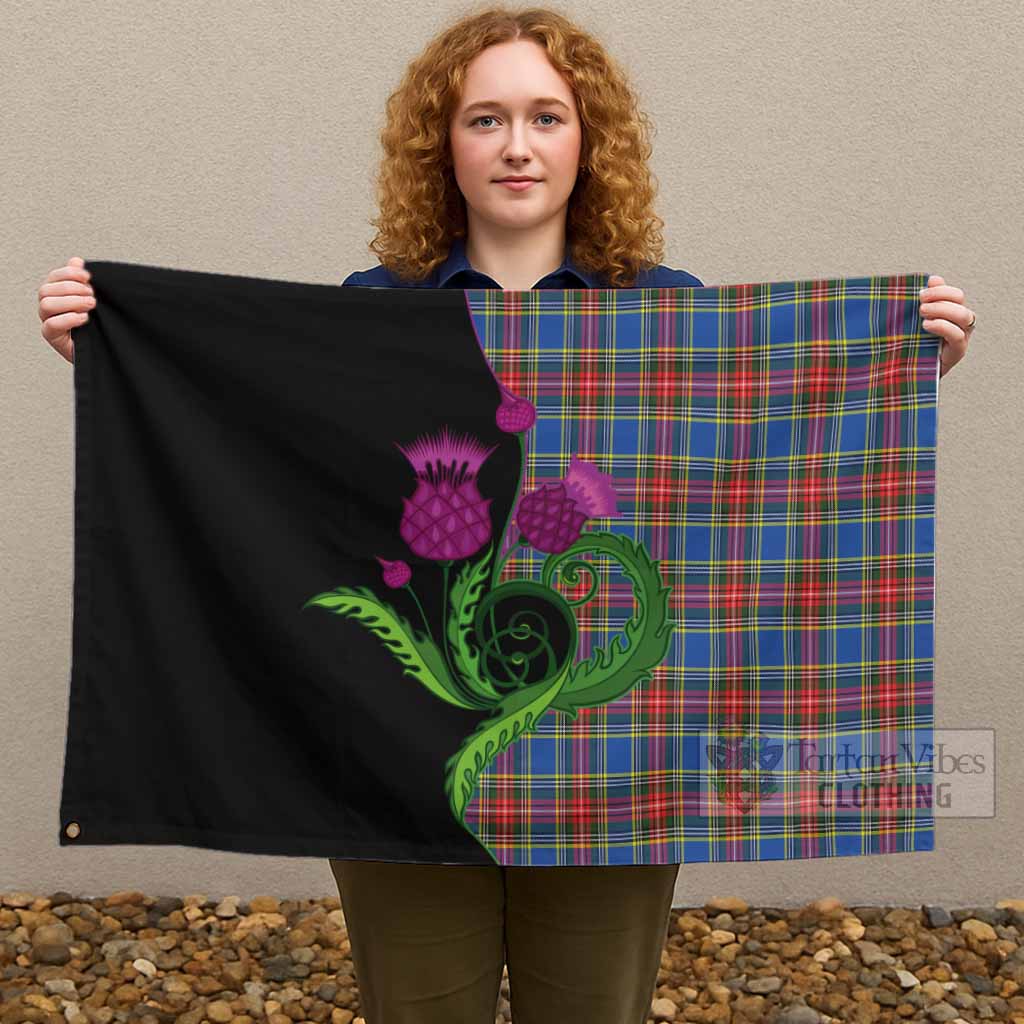 MacBeth (McBeth) Tartan House Flag Traditional Scottish Thistle - Tartan Vibes Clothing