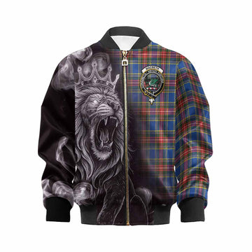 MacBeth (McBeth) Tartan Kid Bomber Jacket Roaring Lion Heritage