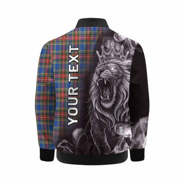 MacBeth (McBeth) Tartan Kid Bomber Jacket Roaring Lion Heritage
