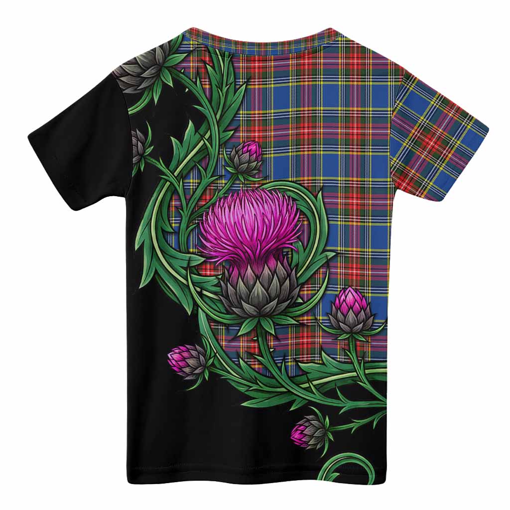 MacBeth (McBeth) Tartan Kid T-shirt Resilient Scottish Thistle - Tartan Vibes Clothing