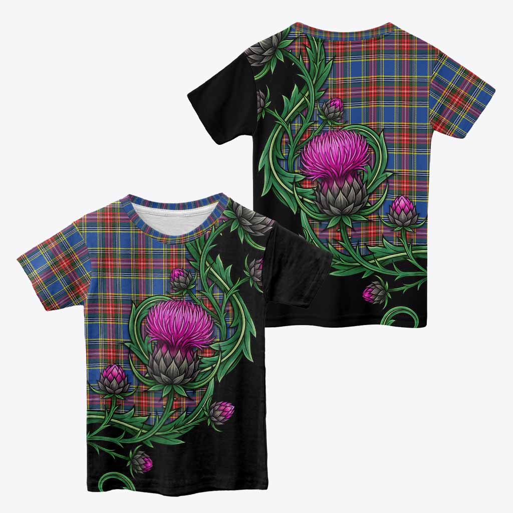 MacBeth (McBeth) Tartan Kid T-shirt Resilient Scottish Thistle - Tartan Vibes Clothing