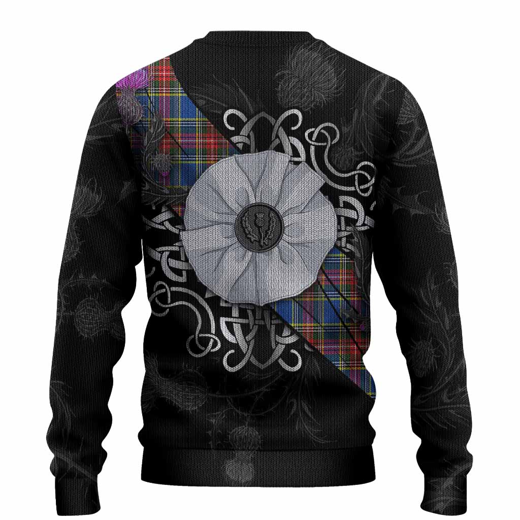 MacBeth (McBeth) Tartan Knitted Sweater Jacobite White Rose - Tartan Vibes Clothing