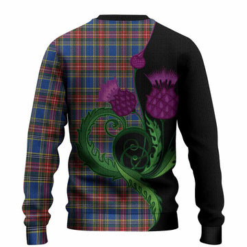 MacBeth (McBeth) Tartan Knitted Sweater Traditional Scottish Thistle