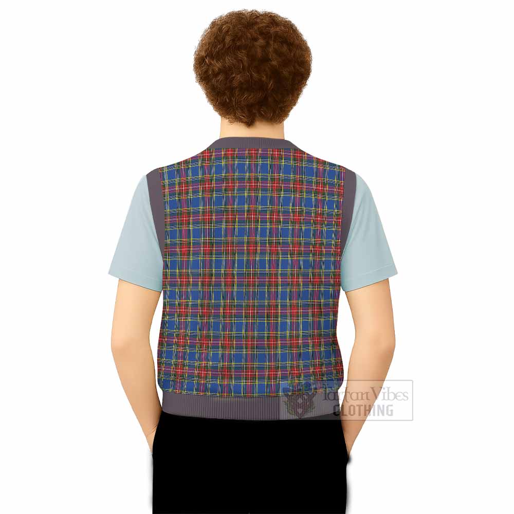 MacBeth (McBeth) Tartan Knitted V-Neck Vest - Tartan Vibes Clothing