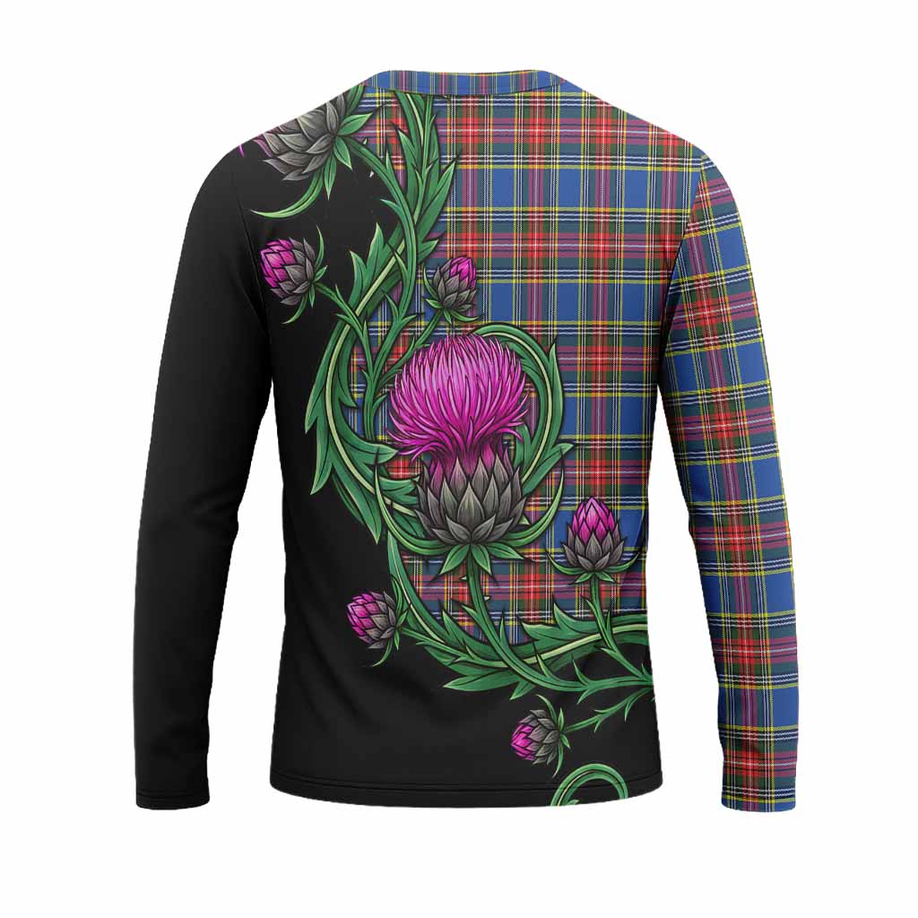 MacBeth (McBeth) Tartan Long Sleeve T-Shirt Resilient Scottish Thistle - Tartan Vibes Clothing