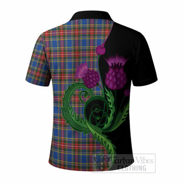 MacBeth (McBeth) Tartan Polo Shirt Traditional Scottish Thistle