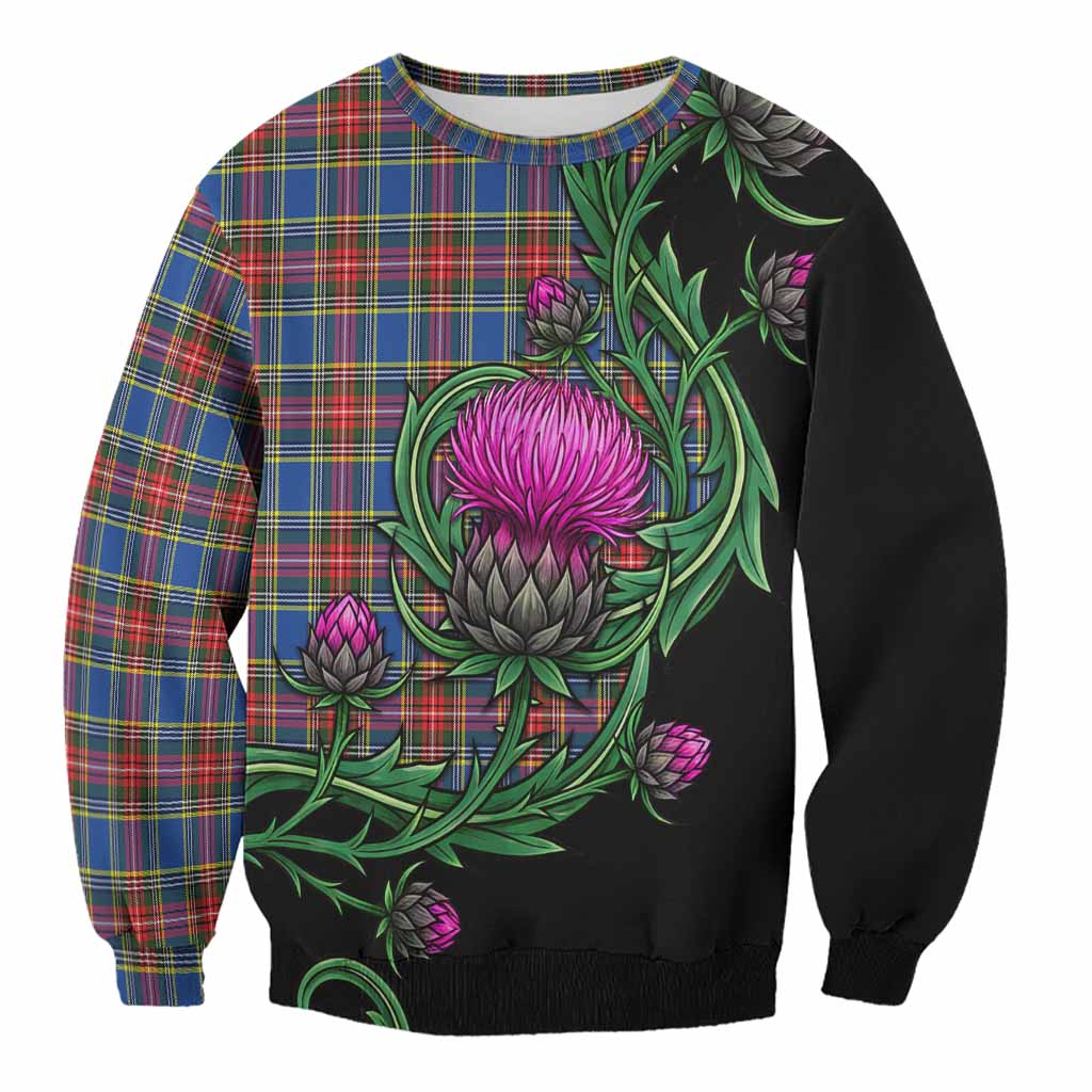 MacBeth (McBeth) Tartan Sweatshirt Resilient Scottish Thistle Unisex - Tartan Vibes Clothing
