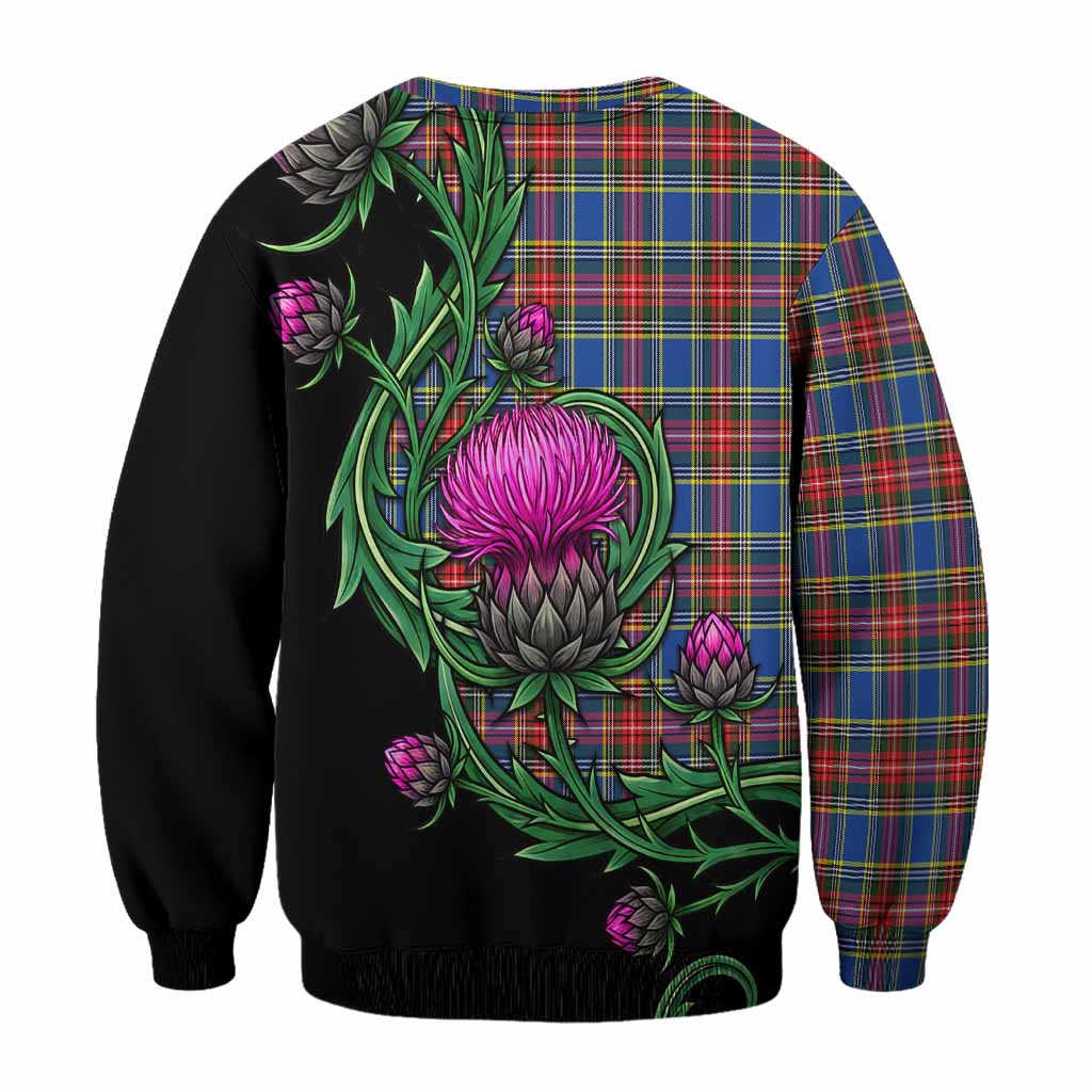 MacBeth (McBeth) Tartan Sweatshirt Resilient Scottish Thistle - Tartan Vibes Clothing