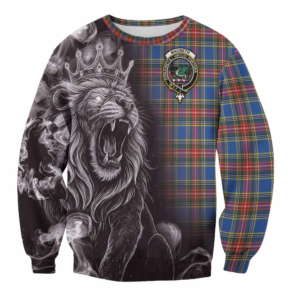 MacBeth (McBeth) Tartan Sweatshirt Roaring Lion Heritage
