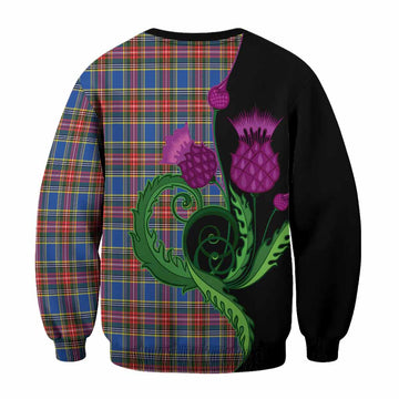 MacBeth (McBeth) Tartan Sweatshirt Traditional Scottish Thistle