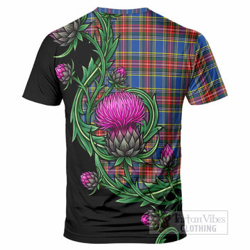 MacBeth (McBeth) Tartan T-Shirt Resilient Scottish Thistle - Tartan Vibes Clothing