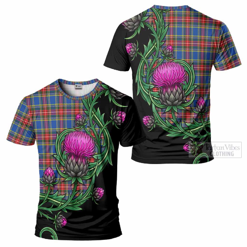 MacBeth (McBeth) Tartan T-Shirt Resilient Scottish Thistle - Tartan Vibes Clothing