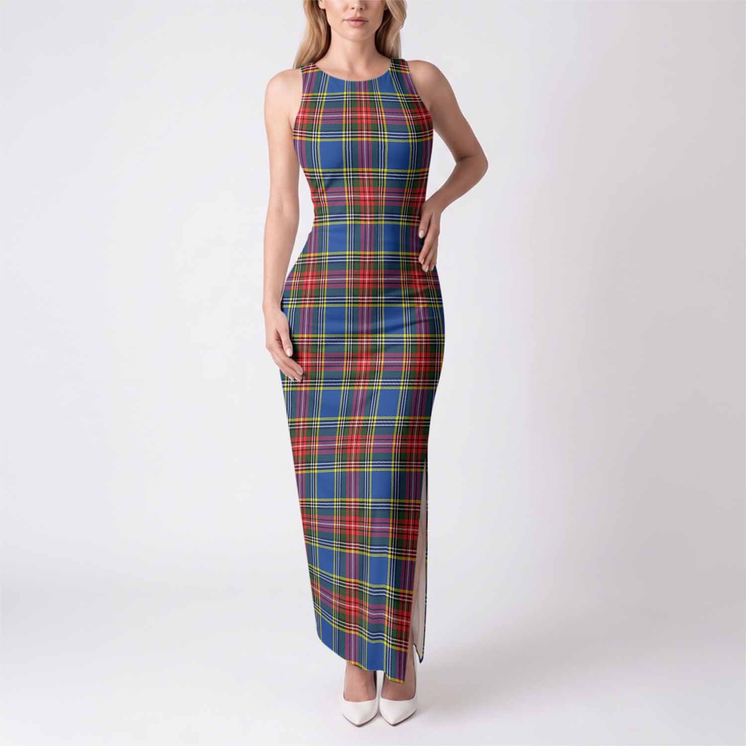 MacBeth (McBeth) Tartan Tank Maxi Dress 4XL - Tartan Vibes Clothing