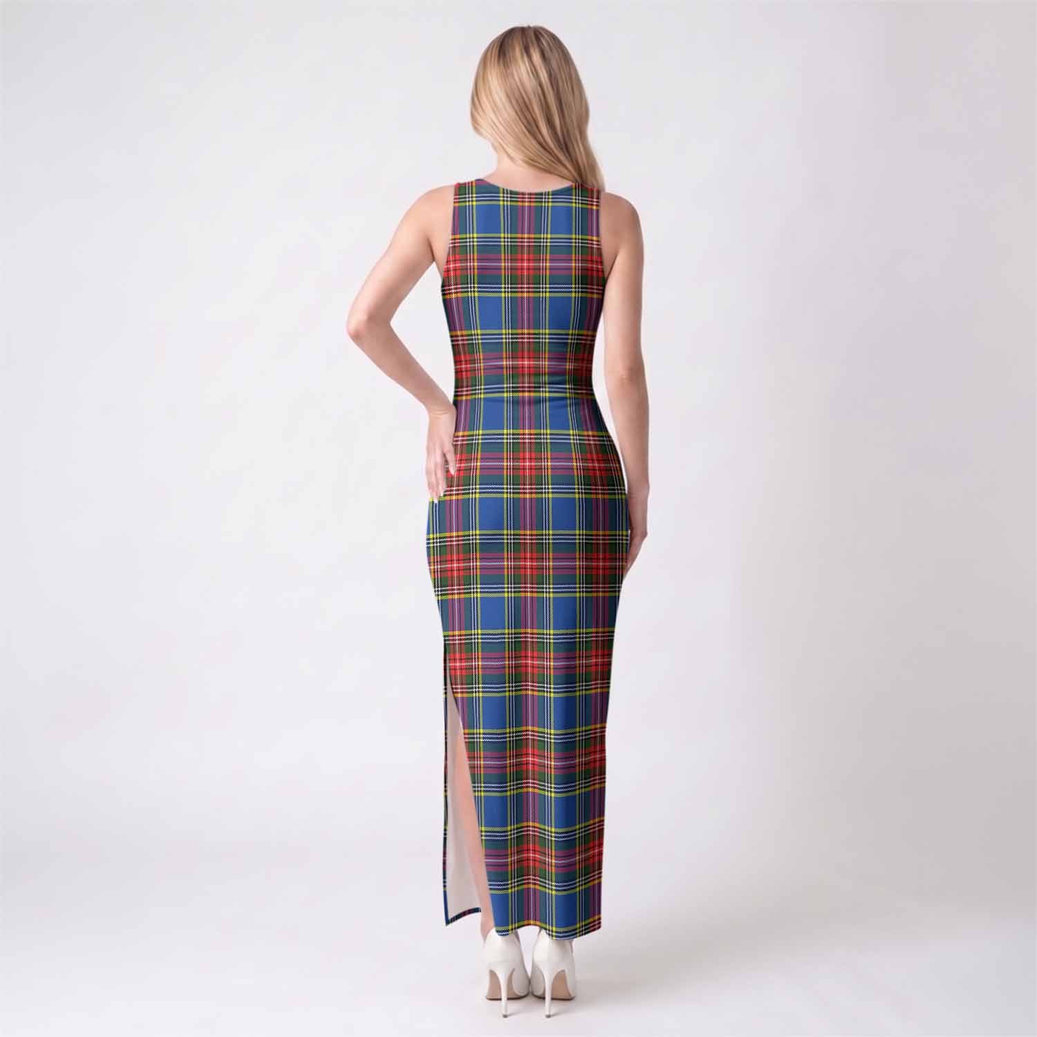 MacBeth (McBeth) Tartan Tank Maxi Dress - Tartan Vibes Clothing