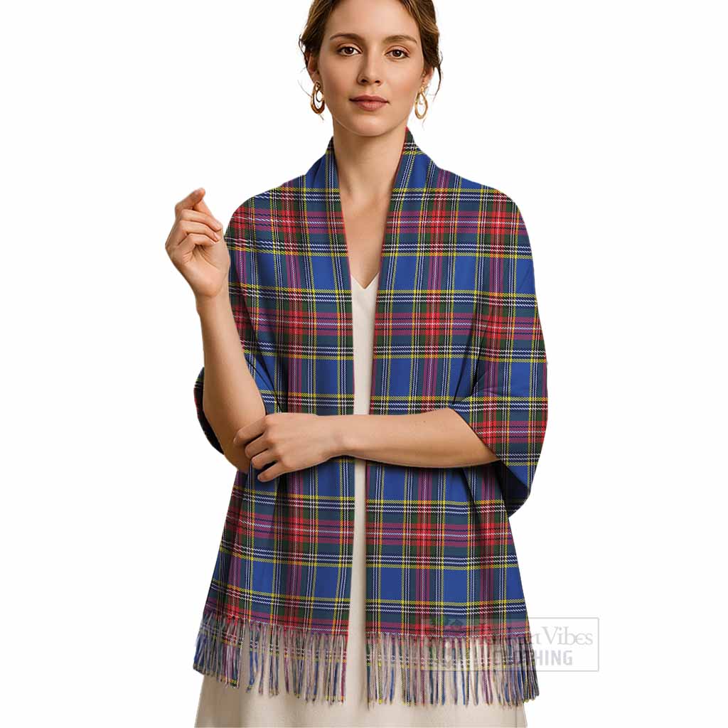 MacBeth (McBeth) Tartan Tassel Scarf Tassel Scarf One Size 200cm x 70cm (78.7in x 27.6in) - Tartan Vibes Clothing