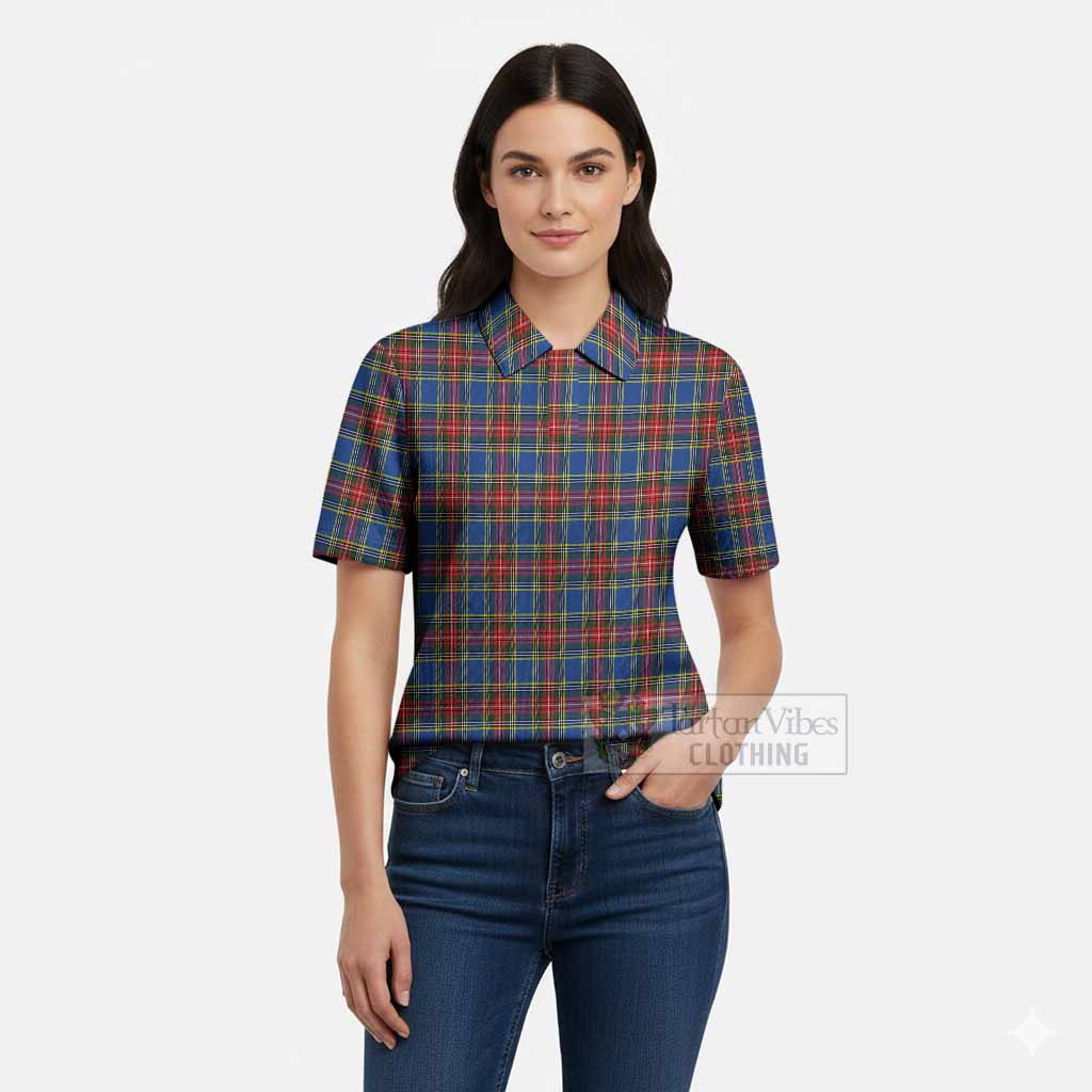 MacBeth (McBeth) Tartan Women’s Polo Sweater Top