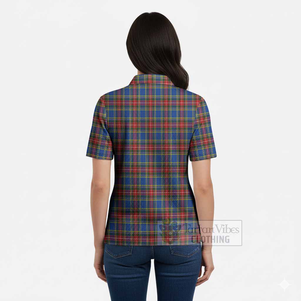 MacBeth (McBeth) Tartan Women’s Polo Sweater Top