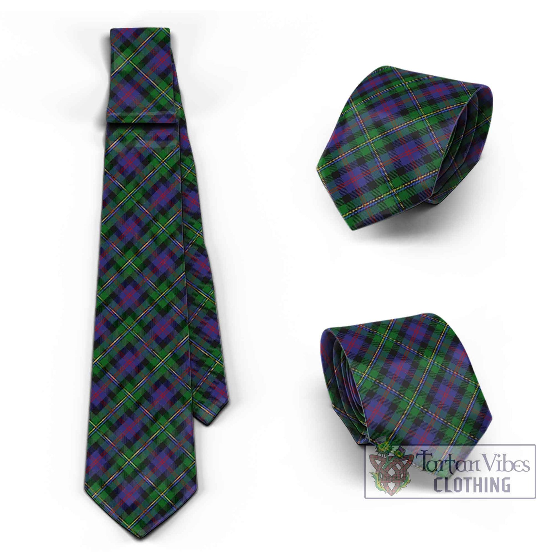 Tartan Vibes Clothing MacCallum Tartan Classic Necktie Cross Style