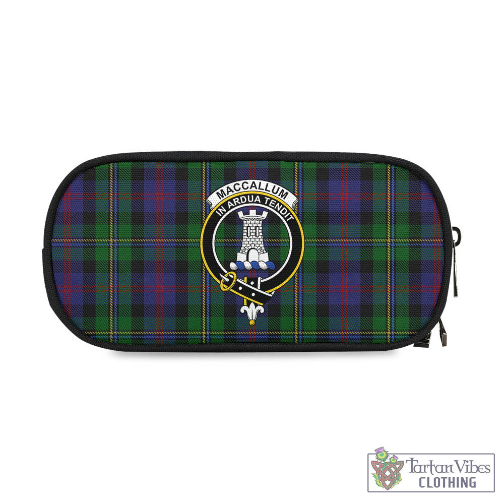 Tartan Vibes Clothing MacCallum Tartan Pen and Pencil Case with Family Crest