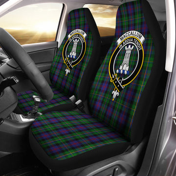 MacCallum Tartan Car Seat Cover with Family Crest One Size - Tartanvibesclothing