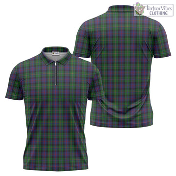 Tartan Vibes Clothing MacCallum Tartan Zipper Polo Shirt