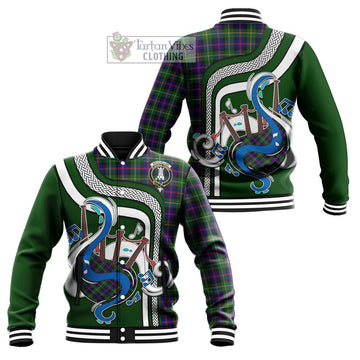 MacCallum #2 Tartan Baseball Jacket with Epic Bagpipe Style