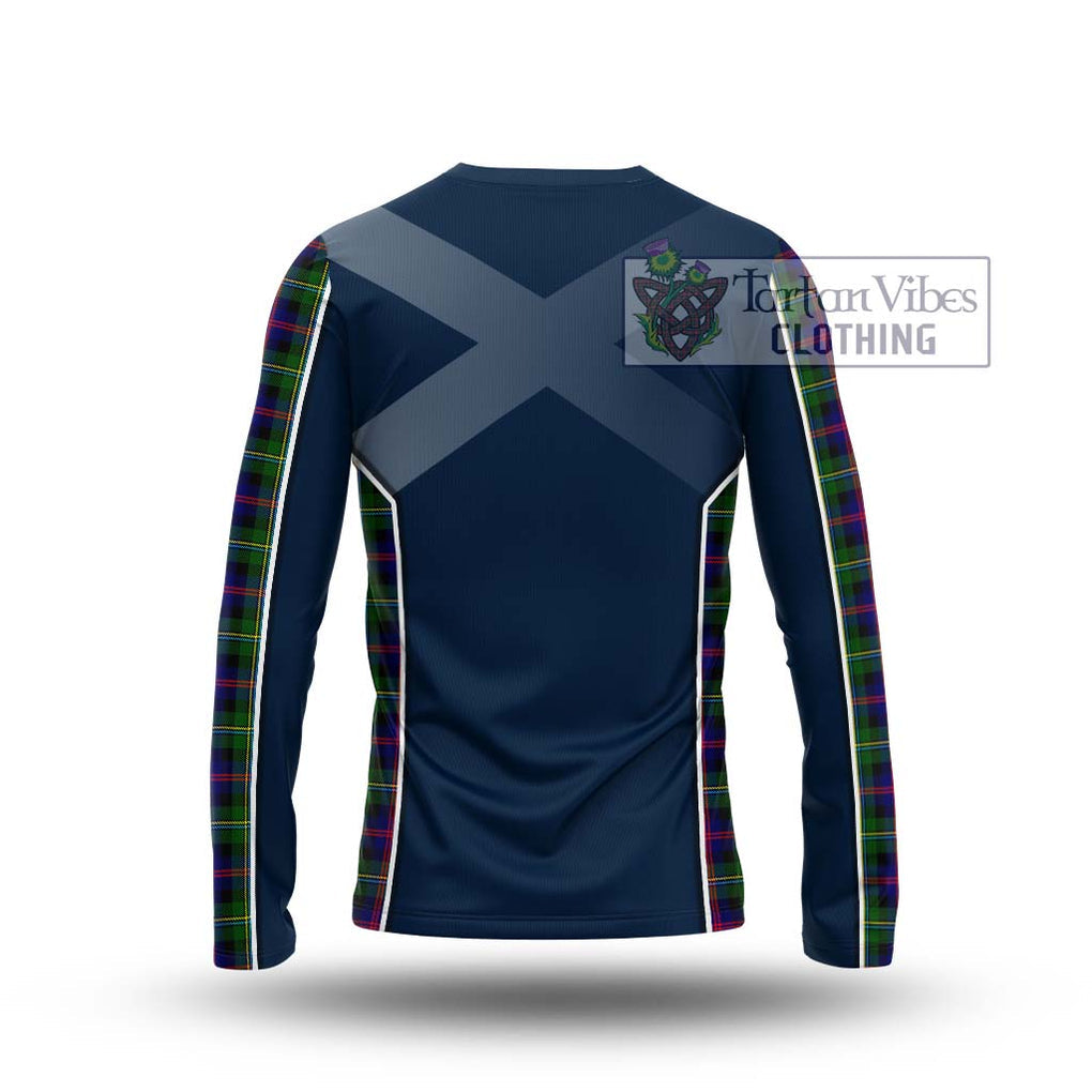 Tartan Vibes Clothing MacCallum #2 Tartan Long Sleeve T-Shirt with Family Crest and Lion Rampant Vibes Sport Style