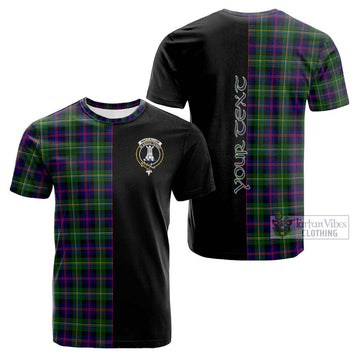 MacCallum #2 Tartan Cotton T-shirt with Family Crest and Half Of Me Style