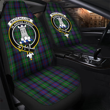 MacCallum Tartan Car Seat Cover with Family Crest - Tartanvibesclothing