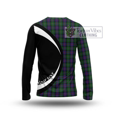 MacCallum (McCallum) Tartan Long Sleeve T-Shirt with Family Crest Circle Style - Tartan Vibes Clothing