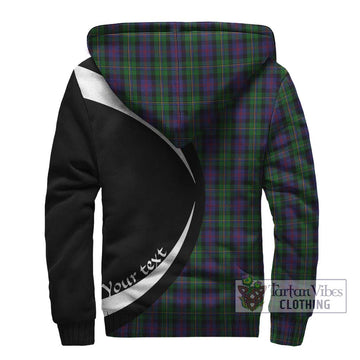 MacCallum (McCallum) Tartan Sherpa Hoodie with Family Crest Circle Style - Tartan Vibes Clothing