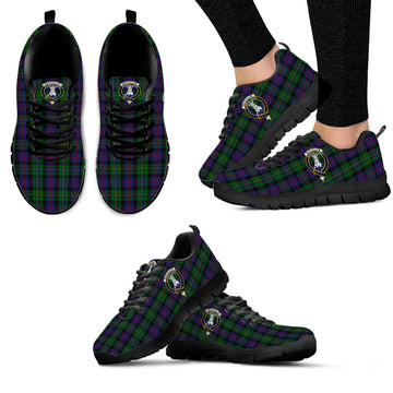 MacCallum (McCallum) Tartan Sneakers with Family Crest