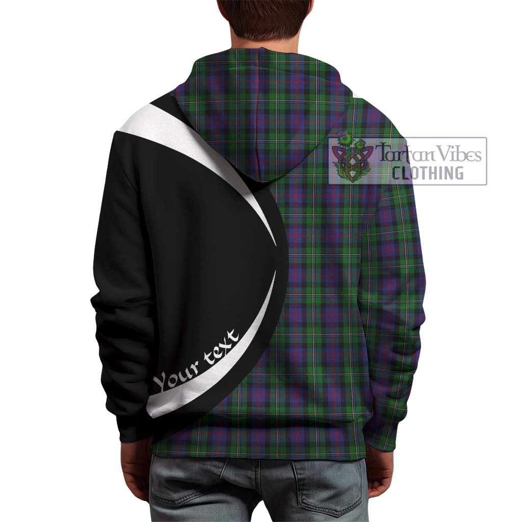 Tartan Vibes Clothing MacCallum Tartan Hoodie with Family Crest Circle Style
