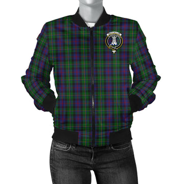 MacCallum (McCallum) Tartan Bomber Jacket with Family Crest