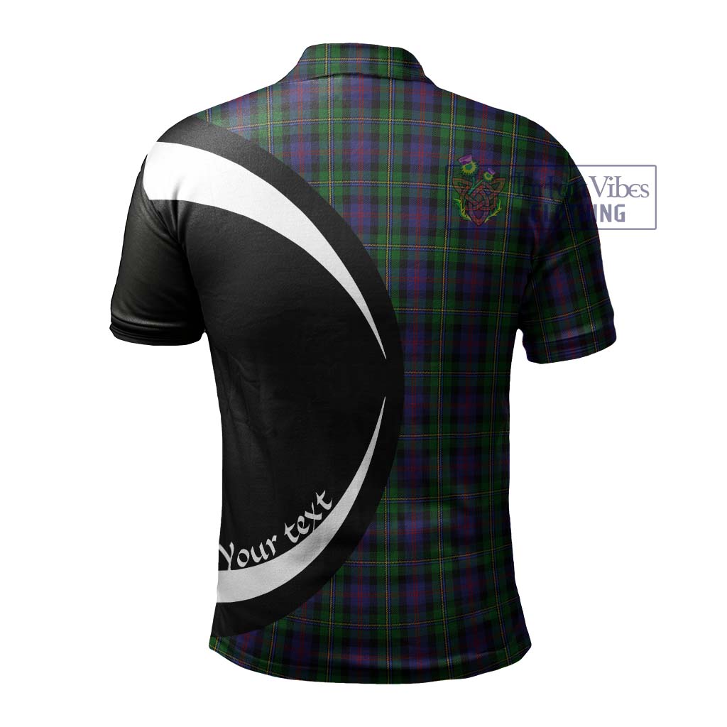 MacCallum (McCallum) Tartan Men's Polo Shirt with Family Crest Circle Style - Tartan Vibes Clothing