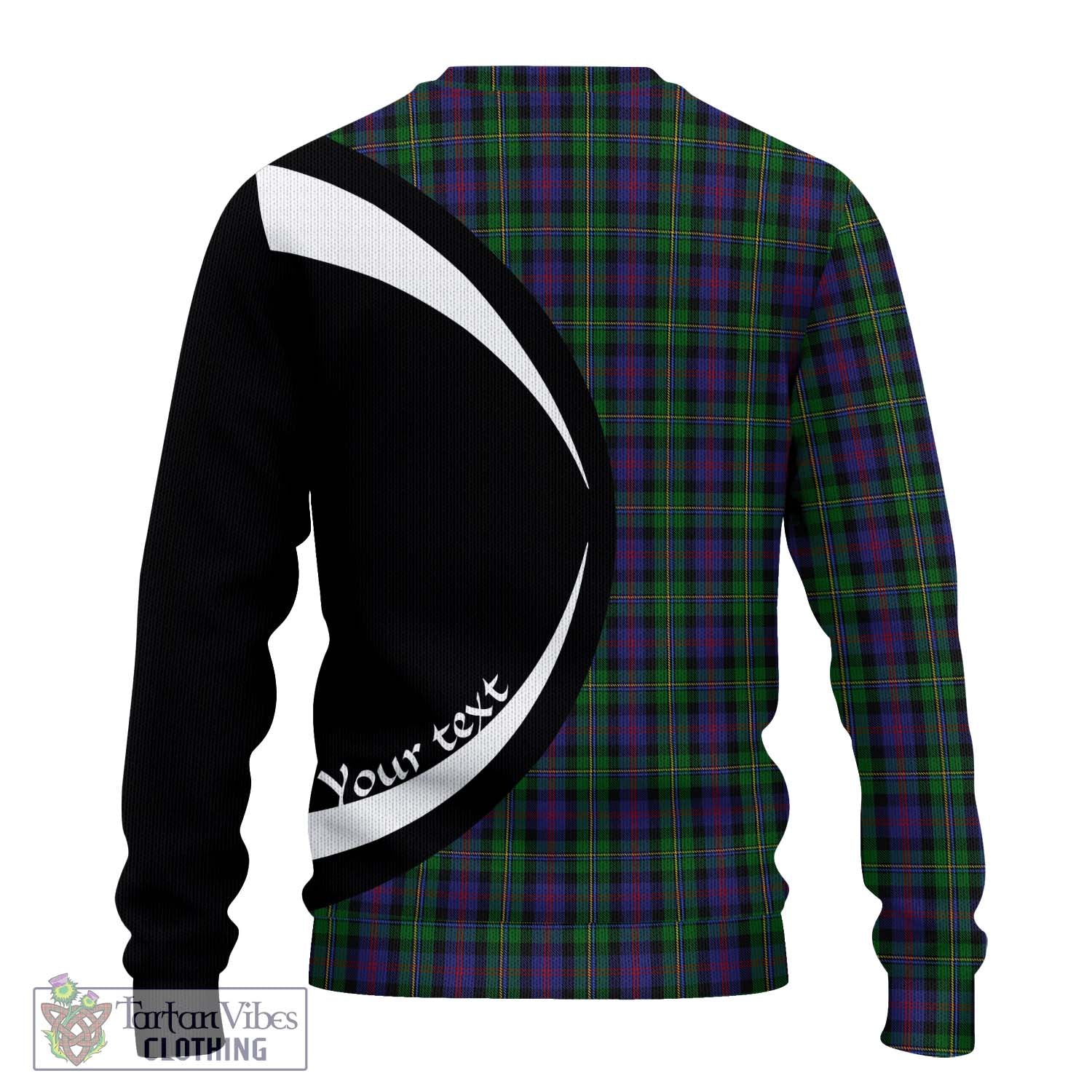 MacCallum (McCallum) Tartan Knitted Sweater with Family Crest Circle Style - Tartan Vibes Clothing