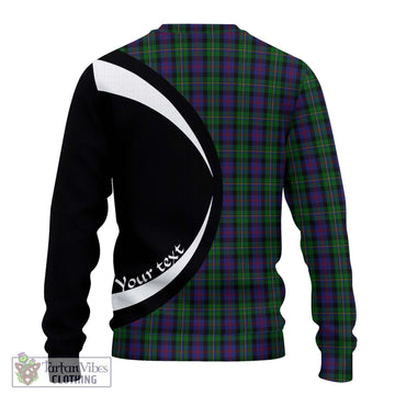 MacCallum (McCallum) Tartan Knitted Sweater with Family Crest Circle Style - Tartan Vibes Clothing