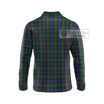 MacCallum (McCallum) Tartan Long Sleeve Polo Shirt with Family Crest DNA In Me Style - Tartanvibesclothing Shop